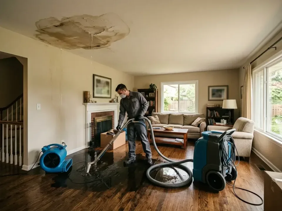 attic-pipe-burst-ceiling-drip-008 — frequently asked questions, Water Damage Restoration & Carpet Care in Hurricane, WV